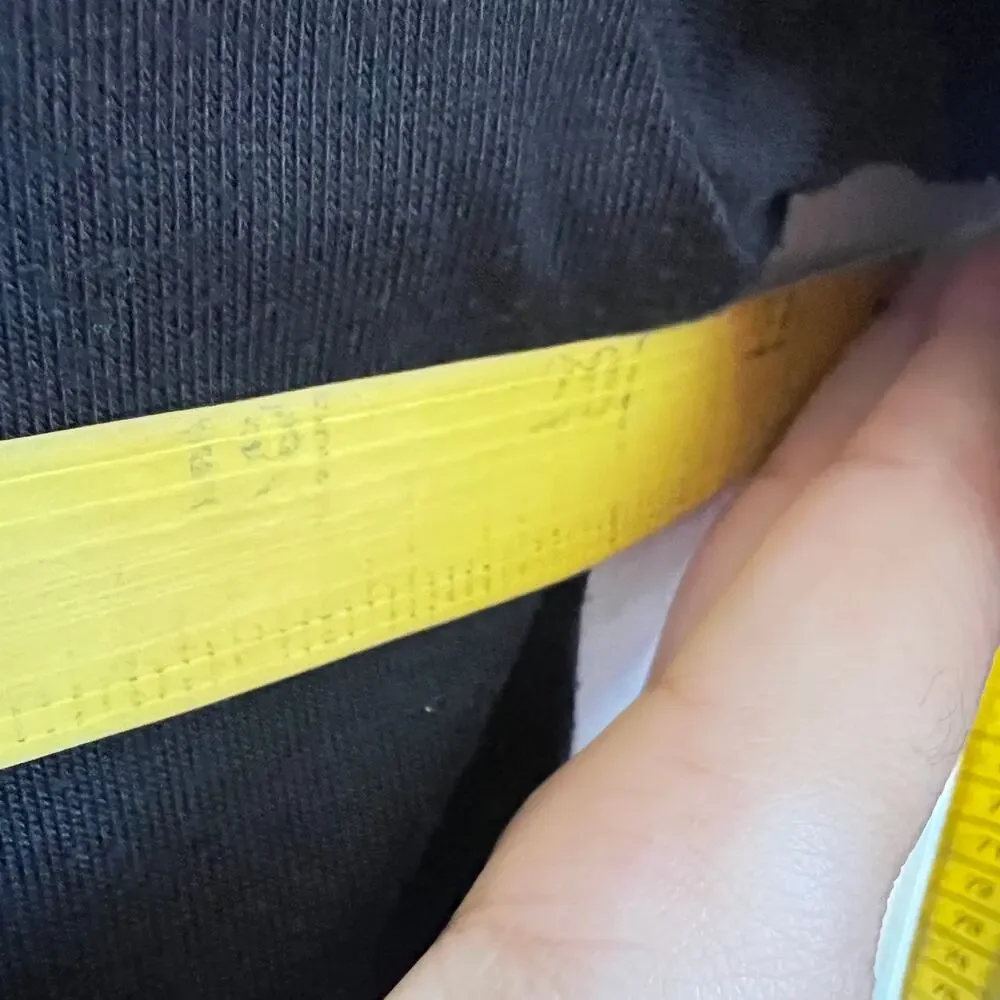 Vintage Banana Republic Black Wrap Top Y2K Goth Indie Sleaze Grunge 2000s Medium - Picture 5 of 5